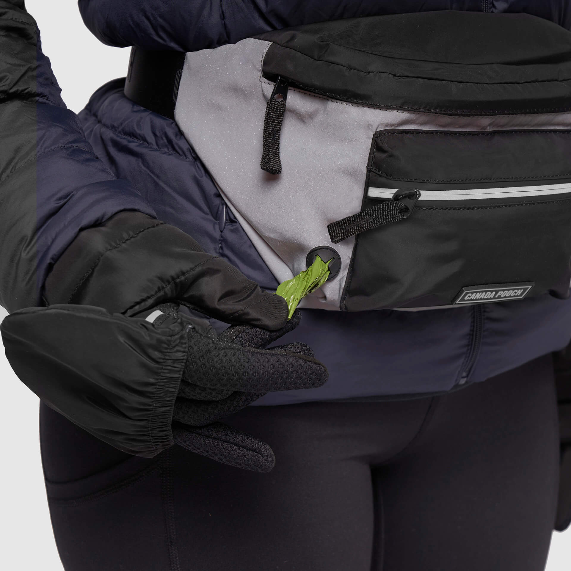 2-in-1 Dog Walking Puffer Gloves Z3